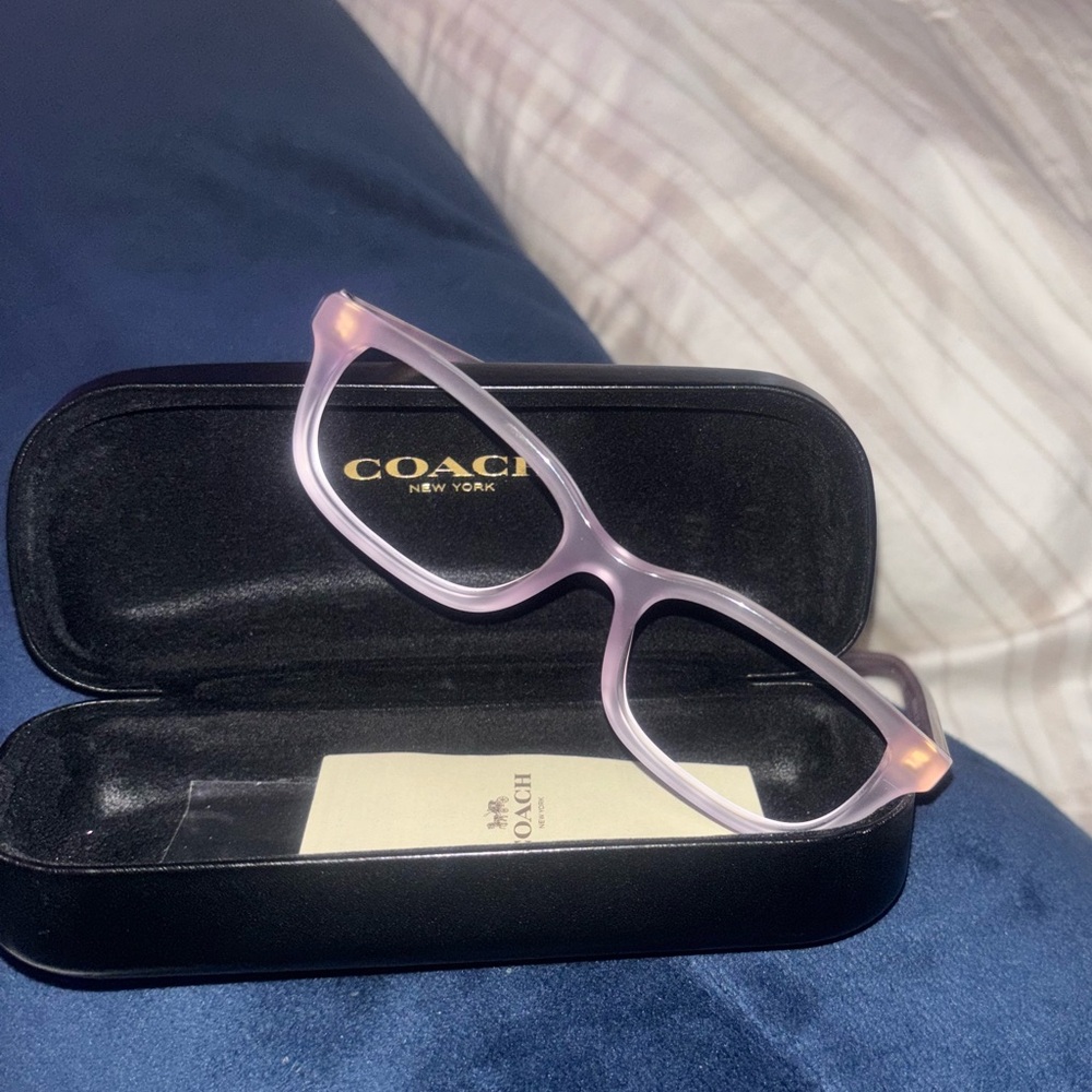 Coach Milky Purple Frames